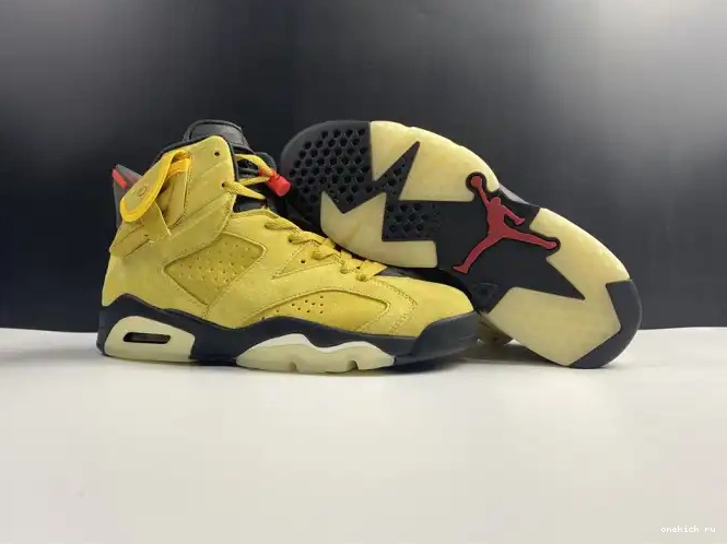 Rep Onekick JORDAN 6 TRAVIS X SCOTT CN1084-300 AIR YELLOW 0511